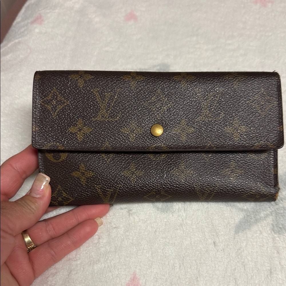 Louis Vuitton Dark Brown Monogram Wallet